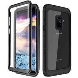 Θήκη για Samsung Galaxy S9, Shockproof, με μεμβράνη, μπλε