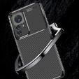 Θήκη για Xiaomi 12T, Carbon Gel, μαύρη