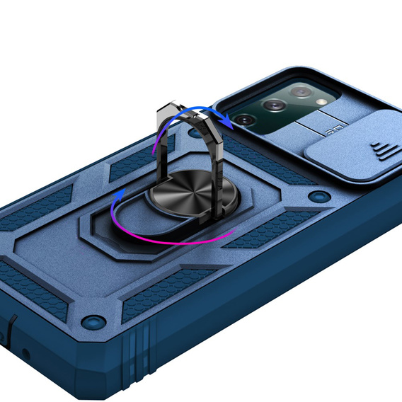 Θήκη για Samsung Galaxy S20 FE, CamShield Slide, μπλε