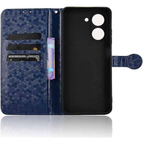 θήκη πτερύγιο για Xiaomi Redmi A5, Wallet Rhombus, μπλε