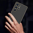 Θήκη για Samsung Galaxy S25 Ultra, GKK Leather, μαύρη