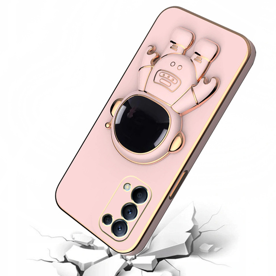 Θήκη για Oppo Reno5 Z/ A94 5G, Astronaut, ροζ