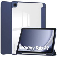 Θήκη για Samsung Galaxy Tab A9, Smartcase Hybrid, με χώρο για γραφίδα, σκούρο μπλε