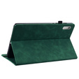 Θήκη για Lenovo Tab P11 Gen 2, Wallet Pen Slot, πράσινη