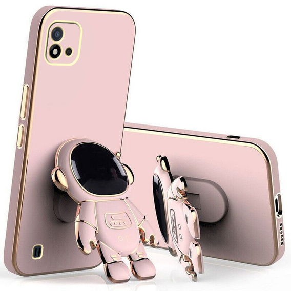 Θήκη για Realme C11 2021/ C20, Astronaut, ροζ