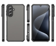 Ματ θήκη για Samsung Galaxy A17 5G, καπνιστή με μαύρες πλευρές