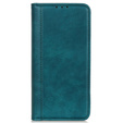 θήκη με πτερύγιο για OnePlus Nord CE4 Lite, Split Leather, πράσινη