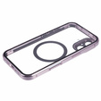 Μαγνητική θήκη MagSafe Dual Glass για iPhone 16, ροζ rose gold