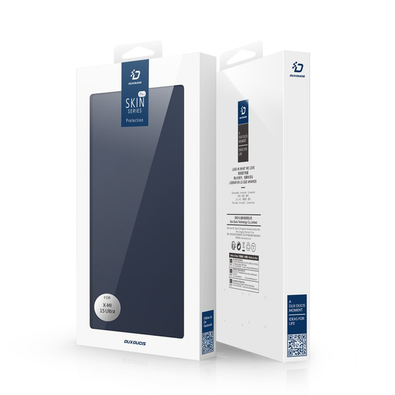 Dux Ducis Θήκη για Xiaomi 15 Ultra, Skinpro, μπλε