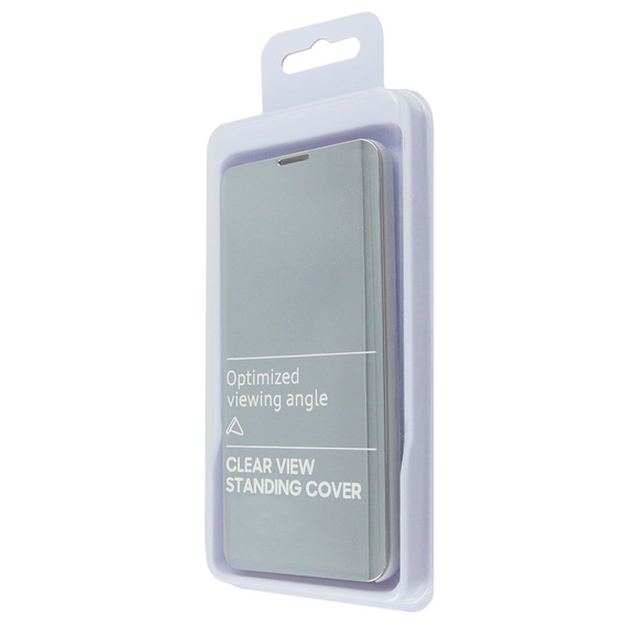 Θήκη για Xiaomi 11T / 11T Pro, Clear View, ασημένια