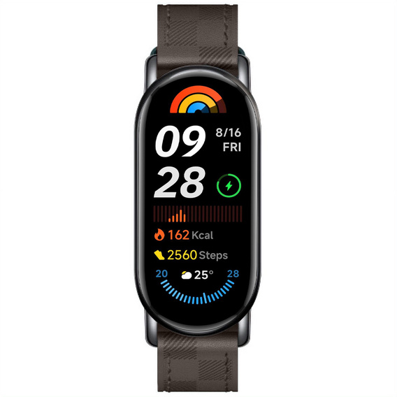 Δερμάτινο λουράκι για Xiaomi Smart Band 10 / 9 / 8