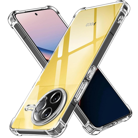 Θήκη για Xiaomi Poco F7 Ultra, Dropproof, διαφανής
