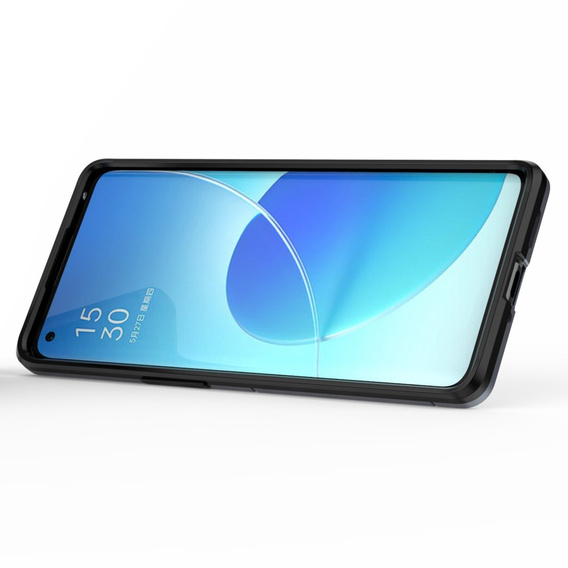 Θήκη για Oppo Reno6 Pro 5G / Pro+ 5G, Kickstand Ring, μπλε
