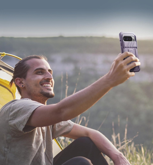 Θωρακισμένη θήκη Dexnor με άνοιγμα κάμερας και βάση στήριξης για Google Pixel 10 / Pixel 10 Pro