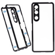 θήκη για το Sony Xperia 1 V, Magnetic Dual Glass, μαύρη