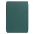 Θήκη πληκτρολογίου για Samsung Galaxy Tab A9+, Rotary 360° Leather, σκούρα πράσινη