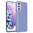 Θήκη για Samsung Galaxy S21, Silicone Lite, λεβάντας