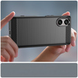 Θήκη για Sony Xperia 5 V, Carbon, μαύρη