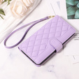 Θήκη με πτερύγιο Rhombus Crossbody Leather για Motorola Edge 70