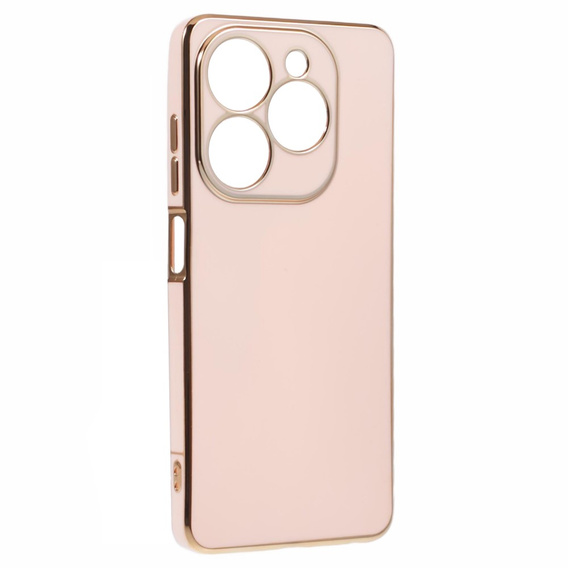 Θήκη για Infinix Hot 40i, Glamour CamShield, ροζ rose gold