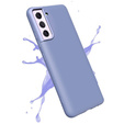 Θήκη για Samsung Galaxy S21, Silicone Lite, λεβάντας