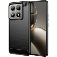 Θήκη για Xiaomi 14T Pro, Carbon, μαύρη