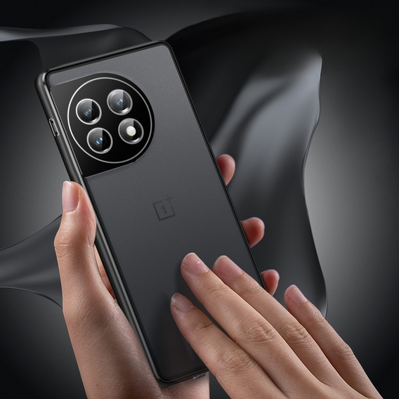 θήκη για το OnePlus 11 5G, Magnetic Dual Glass, μαύρη