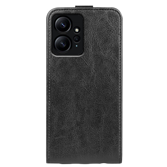 Θήκη με πτερύγιο για Xiaomi Redmi Note 12 4G, Flip, μαύρη
