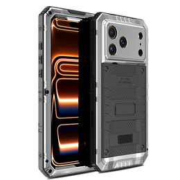 Αδιάβροχη θήκη IP68 για iPhone 17 Pro Max, ασημί