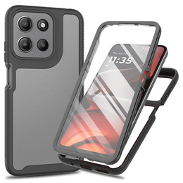 Θήκη για Motorola Moto E15 4G / G15 4G / G05 4G, Shockproof, με μεμβράνη, μαύρη