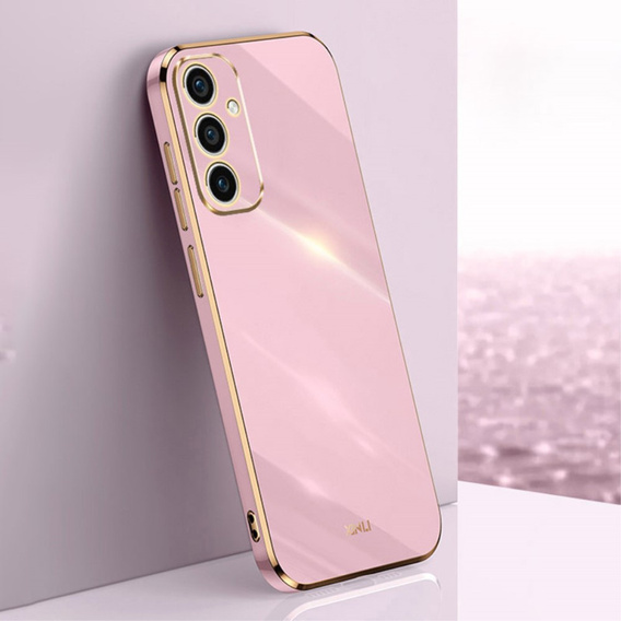 Θήκη για Samsung Galaxy A55 5G, Glamour CamShield, μωβ