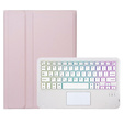 Θήκη + πληκτρολόγιο Xiaomi Pad 6 / 6 Pro, with touchpad, ροζ