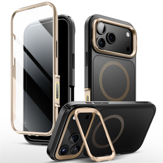 Θήκη Supcase για iPhone 17 Pro Max, IBLSN Ares Fip Magsafe, Χρυσό της ερήμου