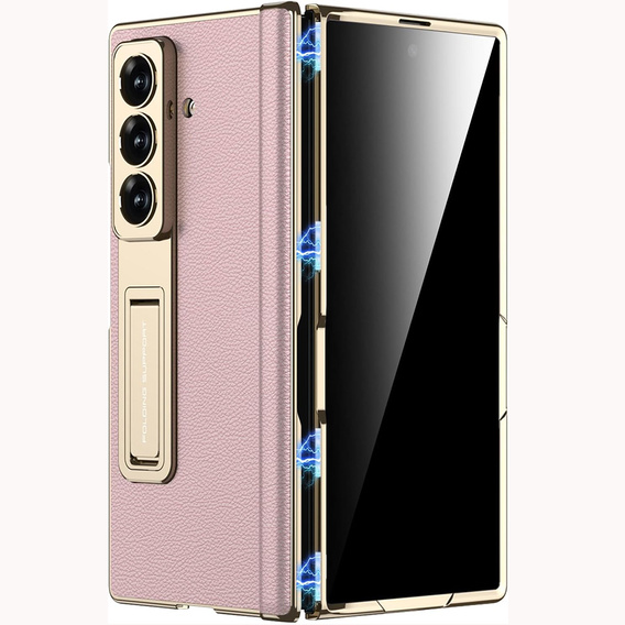 Θήκη GKK με γυαλί και βάση στήριξης για Samsung Galaxy Z Fold7 5G