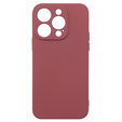 Θήκη για iPhone 15 Pro Max, Silicone Lite, κόκκινη