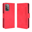 Θήκη με πτερύγιο για Samsung Galaxy A52 / A52s, Card Slot, κόκκινη