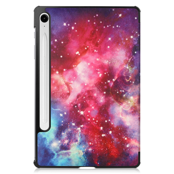 Θήκη για Samsung Galaxy Tab S10 Lite / S10 FE / S9 FE, με πτερύγιο, galaxy