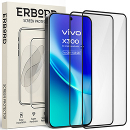 2x Γυαλί ERBORD 3D για Vivo X300
