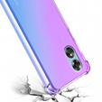 θήκη για το Oppo A17, Gradient Dropproof, Μωβ / μπλε