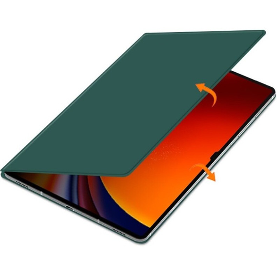 Θήκη για Samsung Galaxy Tab S9 Ultra, Magnetic, πράσινη