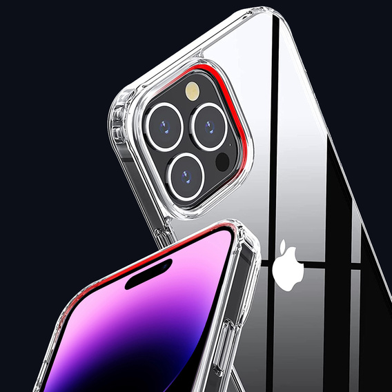 Θήκη για iPhone 14 Pro, Fusion Hybrid, διαφανής