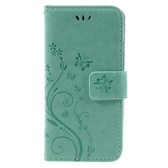 Θήκη με πτερύγιο για iPhone 7/8/SE 2020/SE 2022, Butterfly, πράσινη