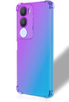 θήκη για το Vivo Y19s, Gradient Dropproof, Μωβ / μπλε