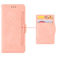 Θήκη με πτερύγιο για Xiaomi 14T Pro, Card Slot, ροζ