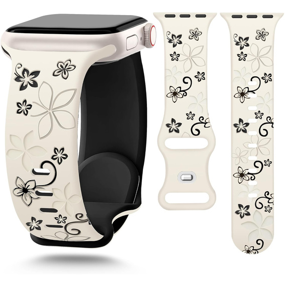 Λουράκι σιλικόνης για Apple Watch 1/2/3/4/5/6/7/8/9/SE/ULTRA/ULTRA 2 42/44/45/49MM