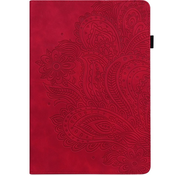 θήκη με πτερύγιο για Amazon Kindle Paperwhite 5 (2021), flower, μπλε
