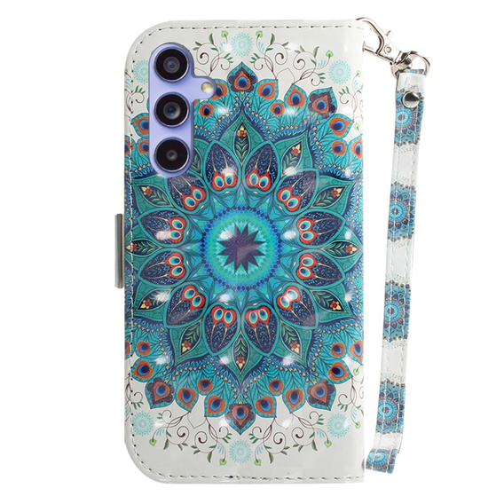 Θήκη με πτερύγιο για Samsung Galaxy A35 5G, Wallet, Mandala Flower