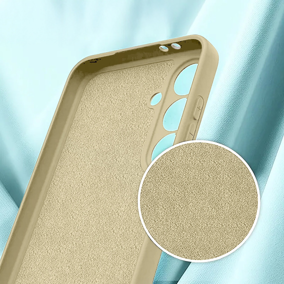 Θήκη για Samsung Galaxy A56 5G, Silicone Lite, μπεζ