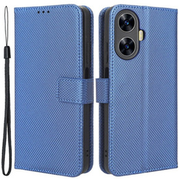 Θήκη με πτερύγιο για Realme C55, Wallet, Smart Magnet, μπλε
