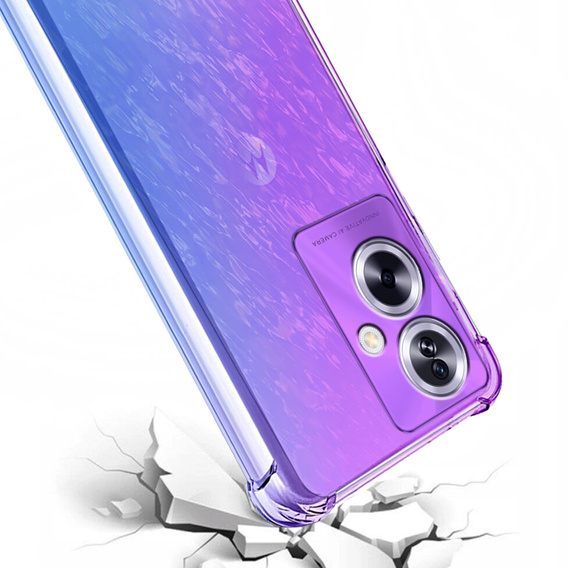 θήκη για το Oppo A79 5G, Gradient Dropproof, Μωβ / μπλε